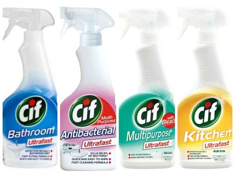 Cif Multipurpose Ultrafast Cleaner Spray Cleaning Kitchen Bathroom