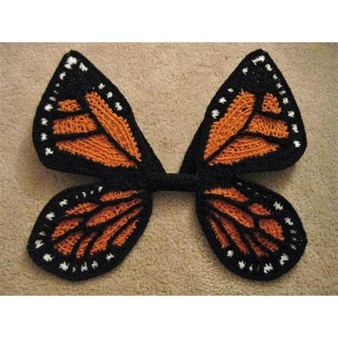 Little Monarch Butterfly Wings Crochet Pattern By Little Squirrel