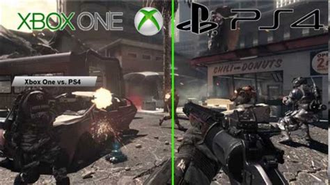 Xbox One 1080p Upscaled Ps4 1080p Native Call Of Duty Ghosts