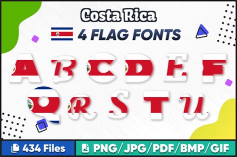 Costa Rica Font Download Free Print Fonts