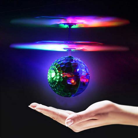Rc Flying Light Ball Infrared Led Flashing Light Ball Toys Christmas