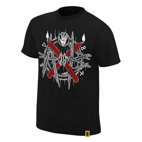 Official Wwe Aleister Black Axb Authentic T Shirt Ebay