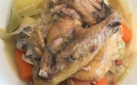Recette PINTADE AU CHOU pas chère et facile Cuisine Étudiant