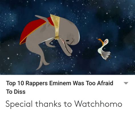 Top 10 Rappers Eminem Was Too Afraid To Diss Special Thanks To