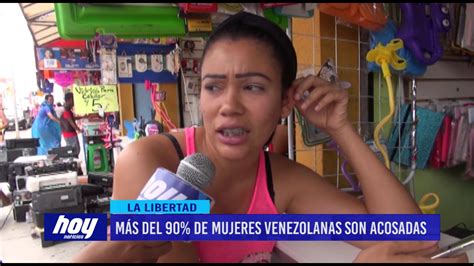 Más del de mujeres venezolanas son acosadas YouTube