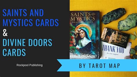 Saints And Mystics Reading Cards Divine Doors Oracle And Stones From