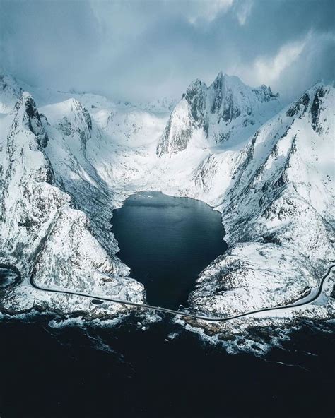 Lofoten 🇳🇴 On Instagram “blue Bay Lofoten Norway 🏔🇳🇴 Can‘t Think