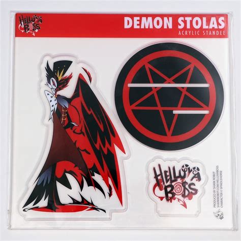 Helluva Boss Demon Stolas Acrylic Stand Standee Figure Vivziepop