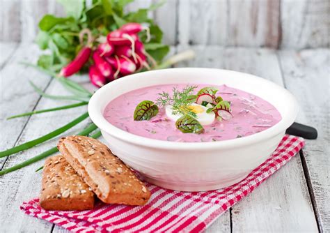 CHLODNIK COLD POLISH BEET SOUP