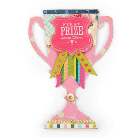 First Prize Trophy Card