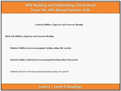 How To Create 6th Edition Apa Headings And Subheadings