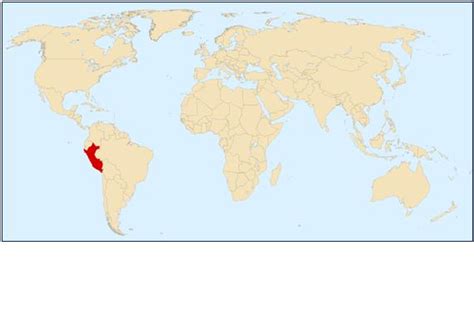 Peru In The World Mapsofnet