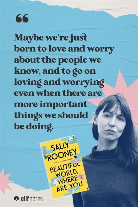 Beautiful World Where Are You By Sally Rooney Famous Quotes Book