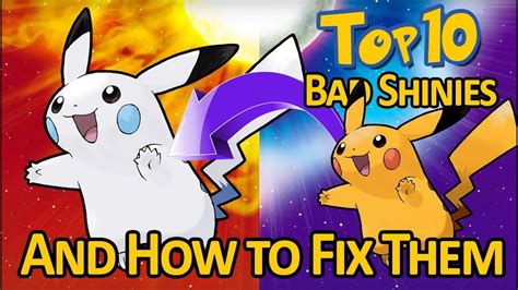 The Top 10 Worst Shiny Pokemon From Generation 1 And How To Fix Them
