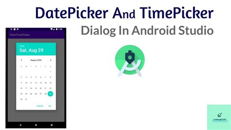 Lecture How To Use Datepicker Dialog And Timepicker Dialog In