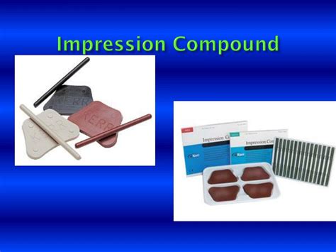 Ppt Impression Materials Powerpoint Presentation Free Download Id