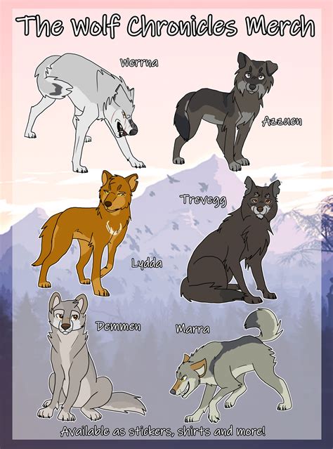 The Wolf Chronicles Merch 3 By It Teks Two On Deviantart