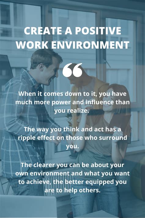 Create A Positive Work Environment Positive Work