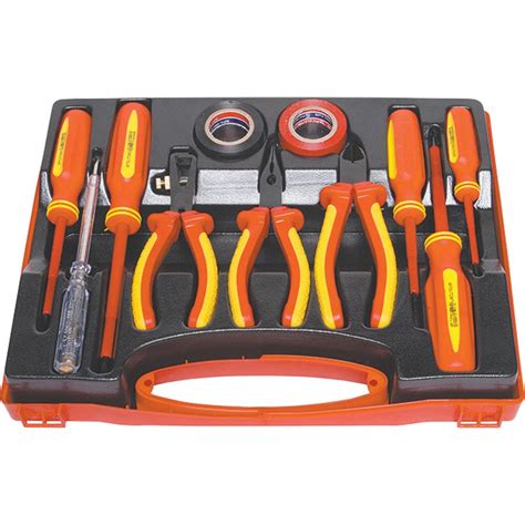 T2175a Insulated Electrician Tool Kit 1000v 9 Pc Gpl650 2 Rolls Of