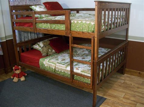 Kids Full Over Full Mission Bunk Bed From Dutchcrafters Amish