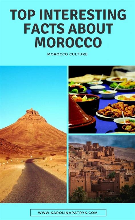 Topp Interessante Fakta Om Marokko Marokko Kultur Mtc Solutions
