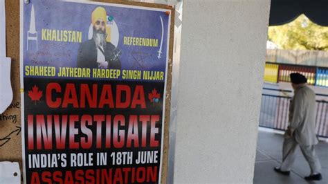 Canada Temporarily Adjusts Staff Presence In India Amid Nijjar Killing Row Report Mint