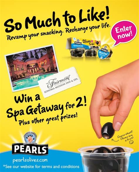 Pearl Olives Giveaway 78 Winners Win A Years Supply Of Pearls