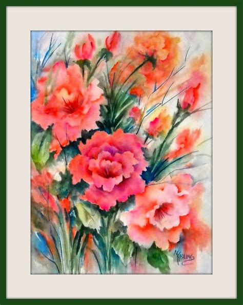 Martha Kisling Art With Heart Studio Shades Of Peach Watercolor
