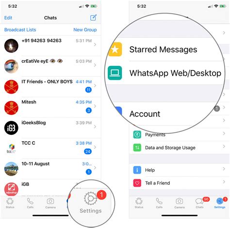 How To Enable And Use Whatsapp Web With Iphone Igeeksblog
