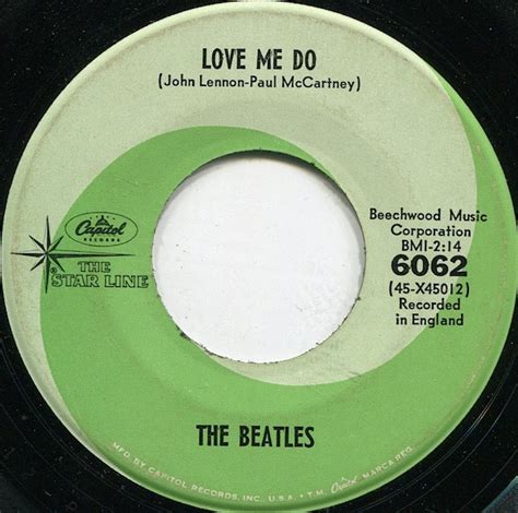 The Beatles Love Me Do 1965 Vinyl Discogs