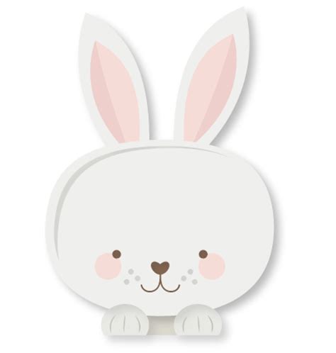 Peeking Easter Bunny svg cut files for scrapbooking easter svg cut