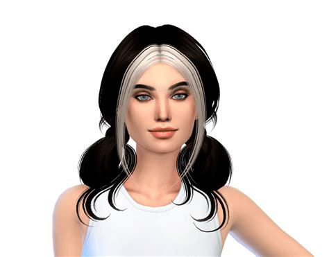 The Sims 4 Custom Content Hair Stopmopla