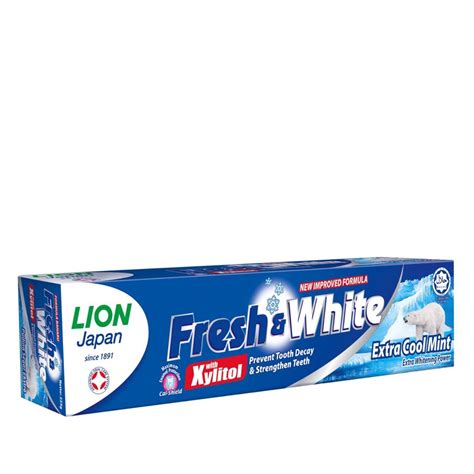 Fresh And White Toothpaste Extra Cool Mint 160g Shopee Malaysia
