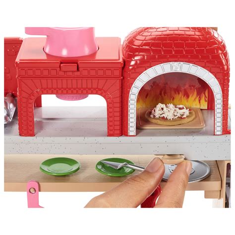 Barbie Pizza Chef Playset With Clay Dough Thimble Toys