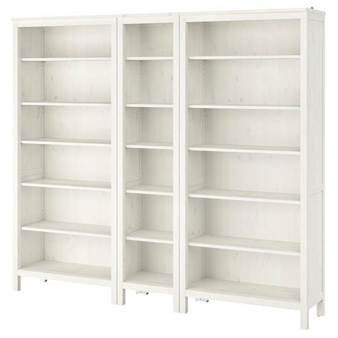 Hemnes Bookcase White Stain 229x198 Cm Ikea