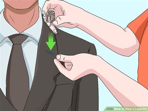 How To Wear A Lapel Pin With Pictures Wikihow