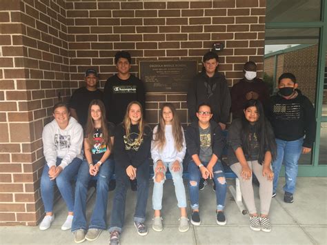 Osceola Middle School Presents Students Of The Week South Central