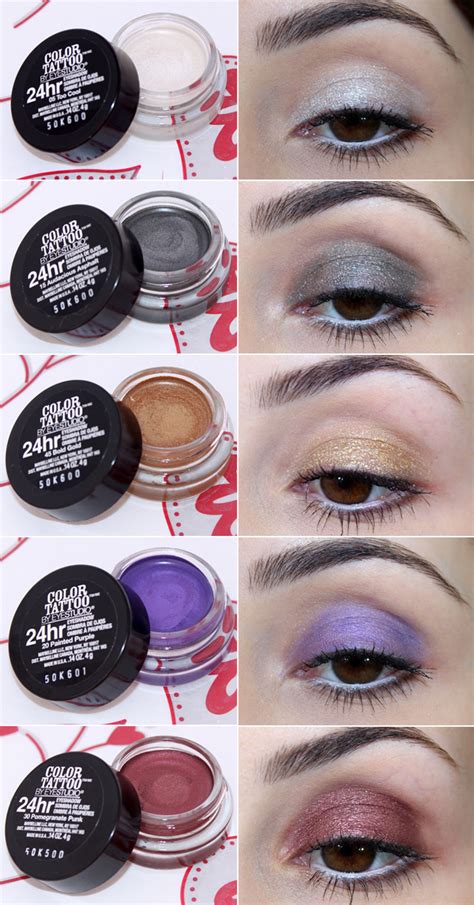 Maybelline color tattoo creamy mattes in the color creme de nude. Sombras Color Tattoo - Maybelline — Sempre Glamour