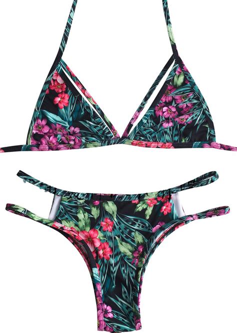 floral bikini set fairyseason