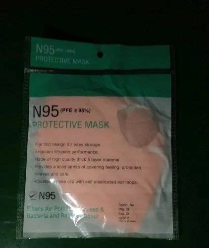 Number Of Layers 5 Layer N95 Orange Protective Face Mask At Rs 10 In