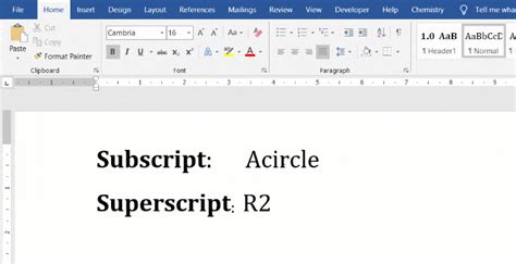 Microsoft Word Shortcut For Superscript And Subscript Mac Sosswap