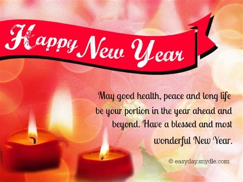 Best New Year Wishes Easyday