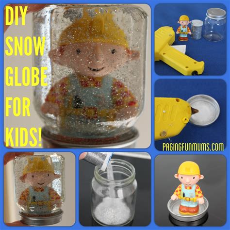 Diy Snow Globe For Kids