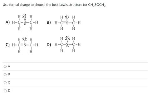 Ch3s O Ch3 Lewis Structure