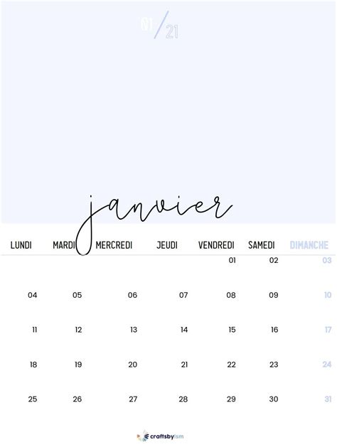 Calendrier Mensuel 2021 A Imprimer Gratuit Calendario Calendario Anual
