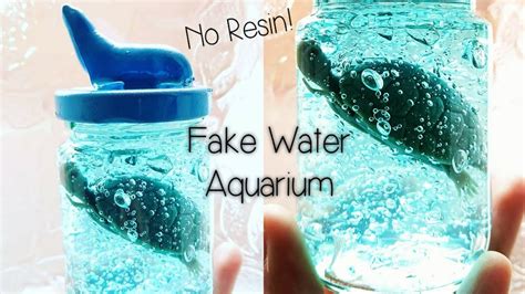 How To Make Fake Water F