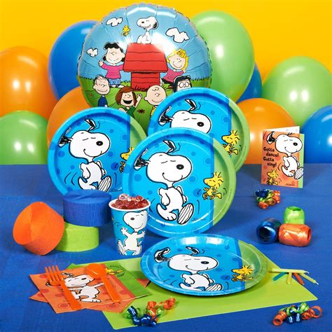 Snoopy Birthday Party Supplies Snoopy Birthday Peanuts Birthday
