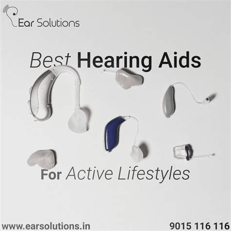 Best Hearing Aids For Active Lifestyles At Ear Solutions