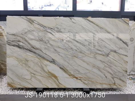 Popular Italy Calacatta Gold Marble Slab From China