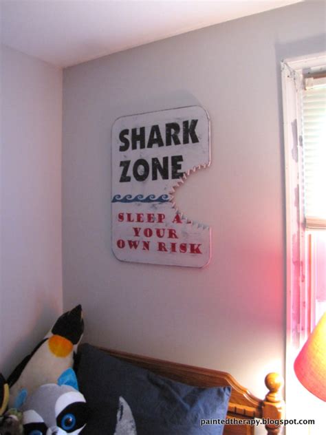 See more ideas about shark bedroom, shark room, shark. Hometalk | A Boy's Shark Bedroom for Shark Week
